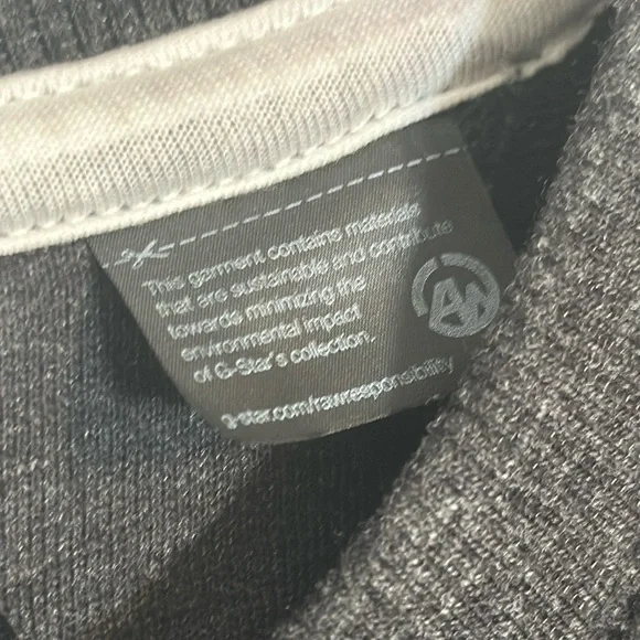 G-Star Raw Black Men's Sweaters with Zippers on Sleeves Size Small - Picture 6 of 10